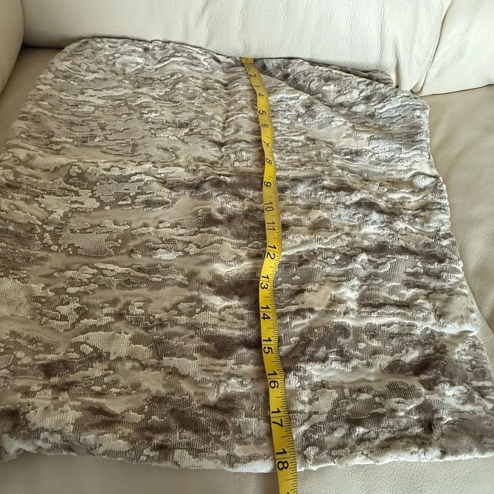 Textured Brown and Cushion cover